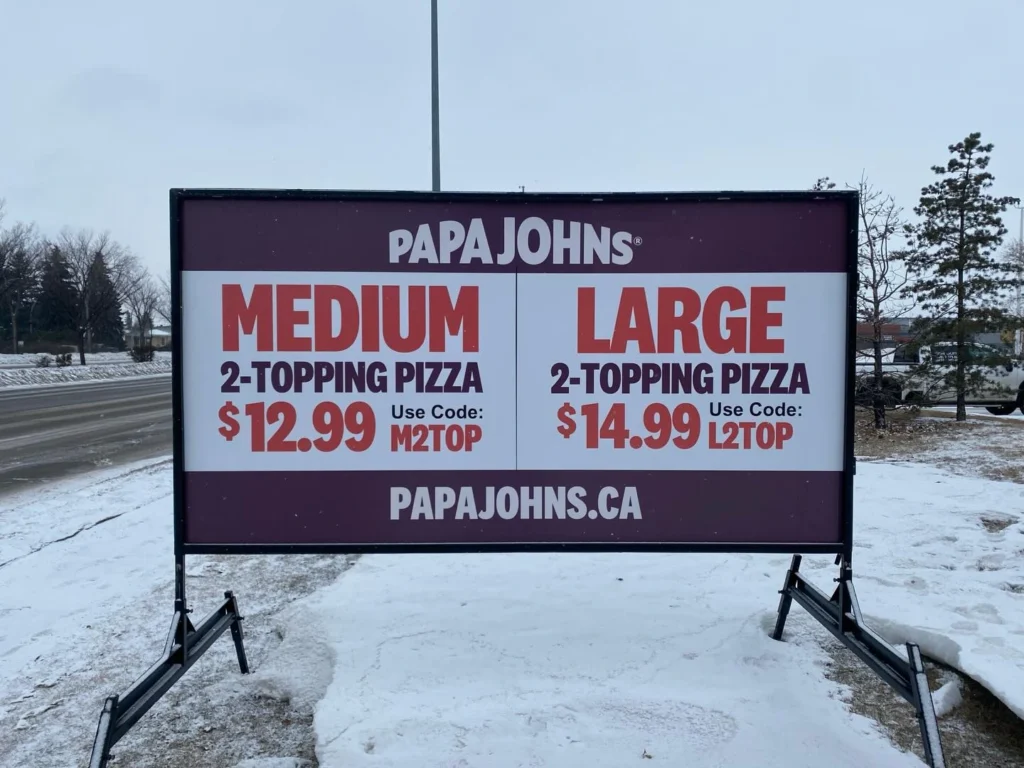Portable Sign Edmonton