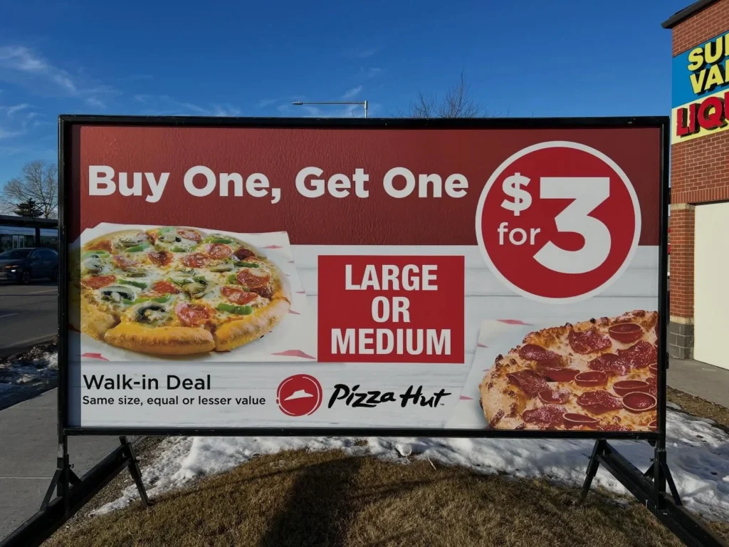 Portable Sign Edmonton