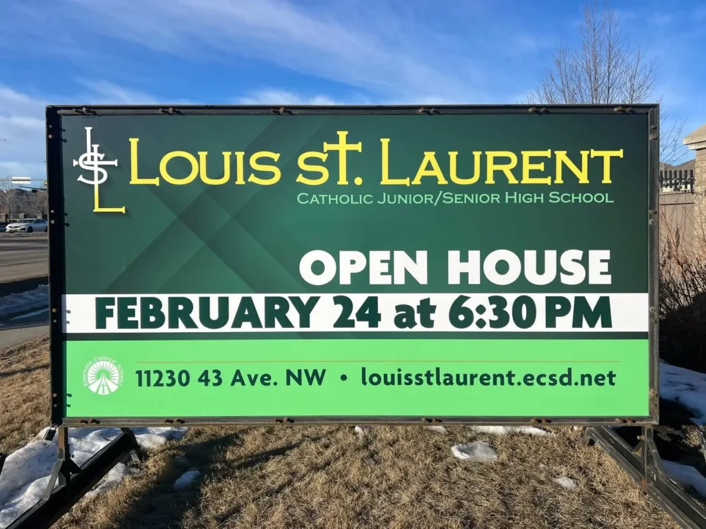 Portable Signs Go Green