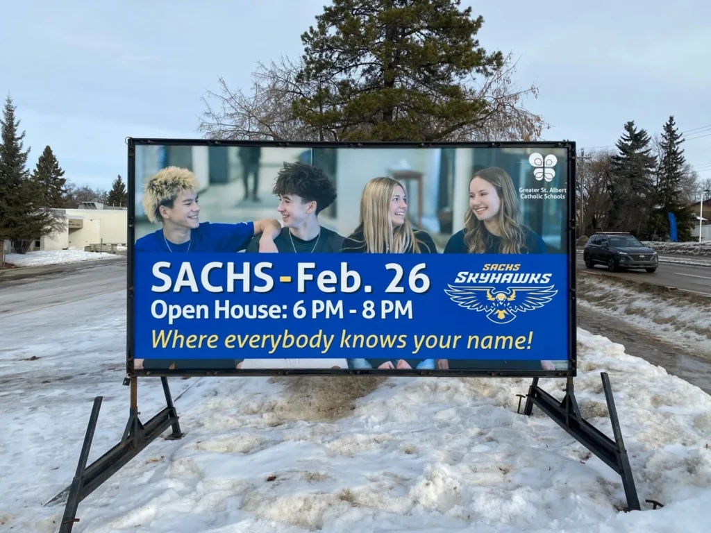 Portable Signs Go Green